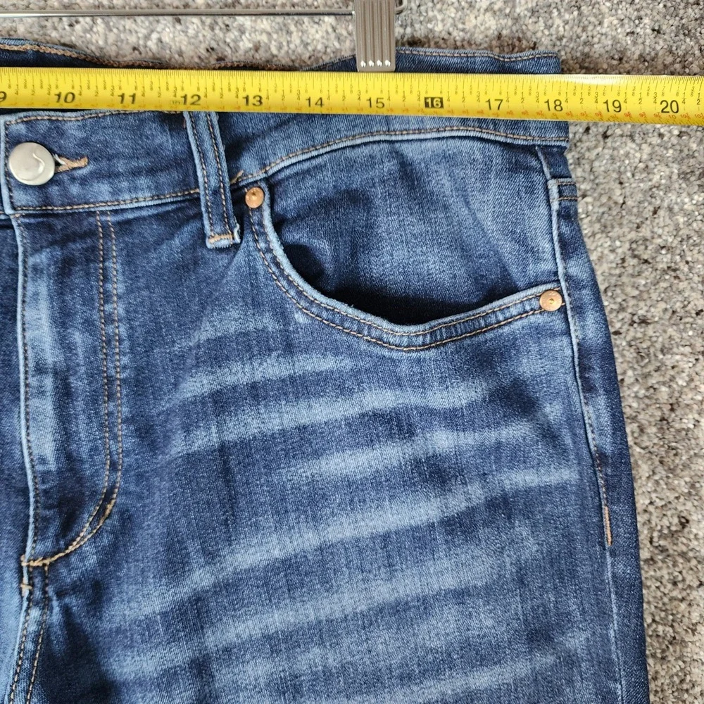 Joe's Jeans Brixton Straight Narrow Mens 36 Medium Wash Stretch EUC Retails $228